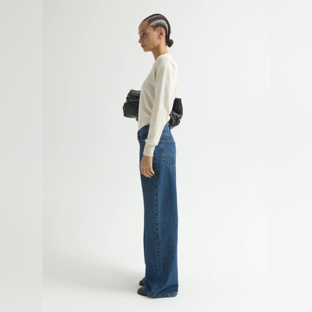DALA Sling Jean - Flat Blue - Picture 2 of 5